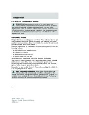 2006 Ford Focus Owners Manual, 2006 page 4