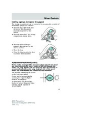 2006 Ford Focus Owners Manual, 2006 page 41