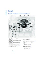 2008 BMW 6-Series 650i E63 E64 M6 Coupe Owners Manual, 2008 page 12