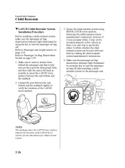 2009 Mazda MX 5 Miata Owners Manual, 2009 page 38