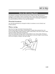 2009 Mazda MX 5 Miata Owners Manual, 2009 page 45