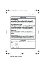 2003 Mazda 6 Owners Manual, 2003 page 21