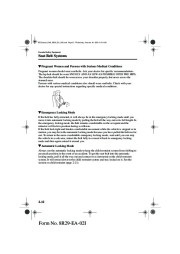 2003 Mazda 6 Owners Manual, 2003 page 22