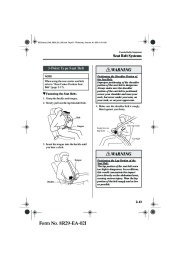 2003 Mazda 6 Owners Manual, 2003 page 23