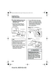 2003 Mazda 6 Owners Manual, 2003 page 40