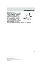 2005 Ford Explorer Owners Manual, 2005 page 17