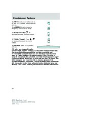 2005 Ford Explorer Owners Manual, 2005 page 20