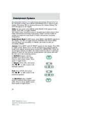 2005 Ford Explorer Owners Manual, 2005 page 36