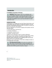2005 Ford Explorer Owners Manual, 2005 page 4