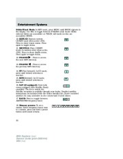 2005 Ford Explorer Owners Manual, 2005 page 42