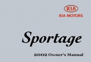 2002 Kia Sportage Owners Manual, 2002 page 1