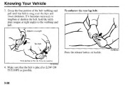 2002 Kia Sportage Owners Manual, 2002 page 36