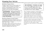 2002 Kia Sportage Owners Manual, 2002 page 38