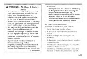 2002 Kia Sportage Owners Manual, 2002 page 45