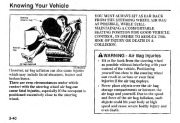 2002 Kia Sportage Owners Manual, 2002 page 48