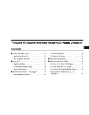 2009 Jeep Liberty Owners Manual, 2009 page 11