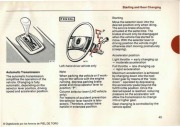 1979-1985 Mercedes-Benz 200D 240D 300D W123 Owners Manual, 1979,1980,1981,1982,1983,1984,1985 page 45