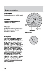 2000 Ford Focus Owners Manual, 2000 page 18