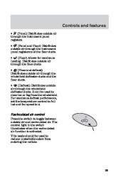 2000 Ford Focus Owners Manual, 2000 page 25