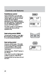 2000 Ford Focus Owners Manual, 2000 page 42