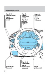2000 Ford Focus Owners Manual, 2000 page 6