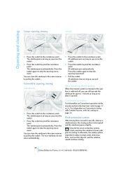 2011 BMW 3-Series M3 E90 E92 E93 Owners Manual, 2011 page 38