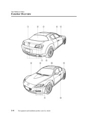 2008 Mazda RX 8 Owners Manual, 2008 page 10
