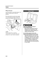 2008 Mazda RX 8 Owners Manual, 2008 page 20