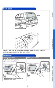 2010 Toyota Land Cruiser Quick Reference Owners Guide, 2010 page 19