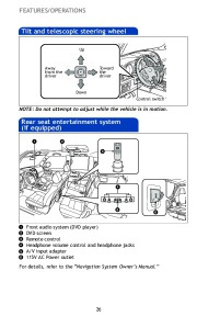 2010 Toyota Land Cruiser Quick Reference Owners Guide, 2010 page 28