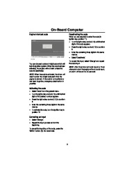 Land Rover Range Rover Audio and Navigation System Manual, 2001 page 12