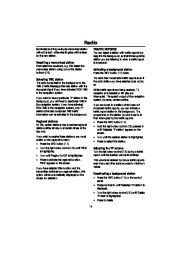 Land Rover Range Rover Audio and Navigation System Manual, 2001 page 17