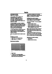 Land Rover Range Rover Audio and Navigation System Manual, 2001 page 19