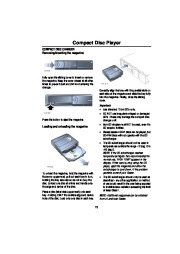 Land Rover Range Rover Audio and Navigation System Manual, 2001 page 28