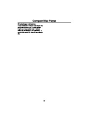 Land Rover Range Rover Audio and Navigation System Manual, 2001 page 29