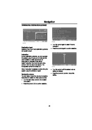 Land Rover Range Rover Audio and Navigation System Manual, 2001 page 46