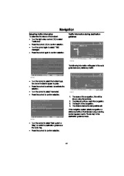 Land Rover Range Rover Audio and Navigation System Manual, 2001 page 50