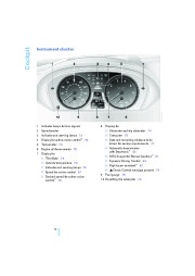 2006 BMW 6-Series 650i E63 E64 Owners Manual, 2006 page 13