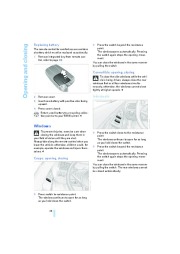 2006 BMW 6-Series 650i E63 E64 Owners Manual, 2006 page 39