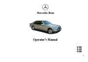 1999 Mercedes-Benz S320 S420 S500 W140 Owners Manual page 1