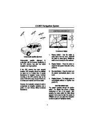 Land Rover CARiN II Audio and Navigation System Manual, 1999 page 10