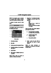 Land Rover CARiN II Audio and Navigation System Manual, 1999 page 11