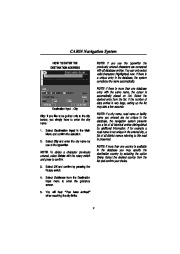 Land Rover CARiN II Audio and Navigation System Manual, 1999 page 14