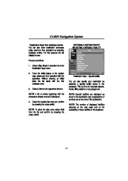 Land Rover CARiN II Audio and Navigation System Manual, 1999 page 16