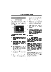 Land Rover CARiN II Audio and Navigation System Manual, 1999 page 20