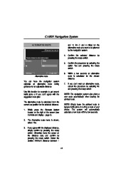 Land Rover CARiN II Audio and Navigation System Manual, 1999 page 23
