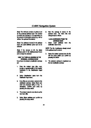 Land Rover CARiN II Audio and Navigation System Manual, 1999 page 25