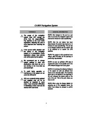 Land Rover CARiN II Audio and Navigation System Manual, 1999 page 6