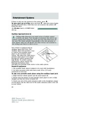 2008 Ford Taurus Owners Manual, 2008 page 36