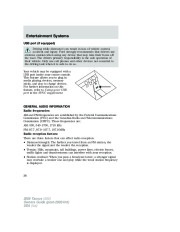 2008 Ford Taurus Owners Manual, 2008 page 38